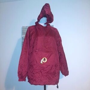 NFL/Reebok hooded windbreaker in pouch